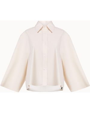 Undertake Studio Neutrals Wanda Short Shirt - White
