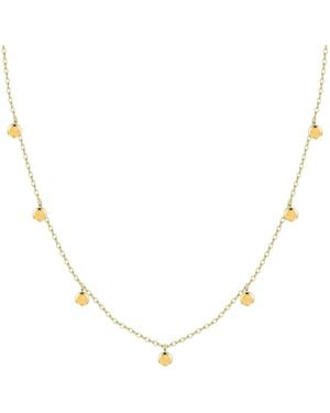 KAMARIA Opal Dew Drops Reversible Layering Necklace - Metallic