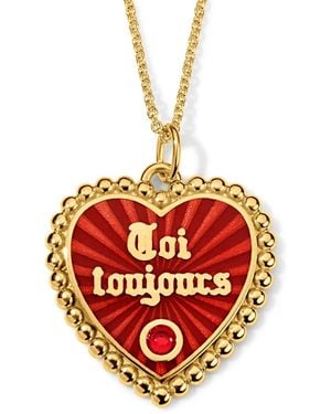 Déclarer Toi Toujours Necklace - Red