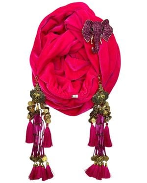 Julia Clancey Dolly Nellita Dream Turban - Pink