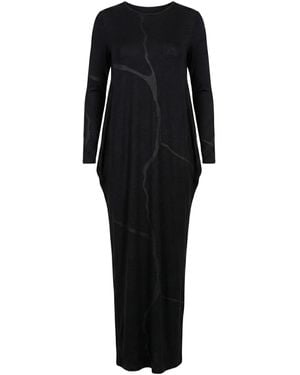 Esther Saadia Ice Kintsugi Three Way Maxi - Black