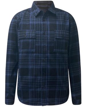 Vustra Boulder Haven Overshirt - Blue