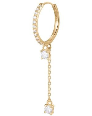 Dyamka Paved Creole Chain Loop - Metallic