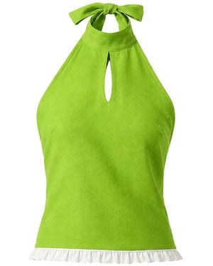 Imaura Beyond The Wallflower Halter - Green