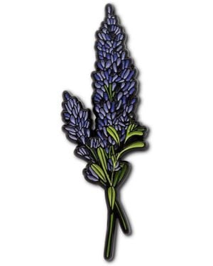 Make Heads Turn Enamel Pin - Blue