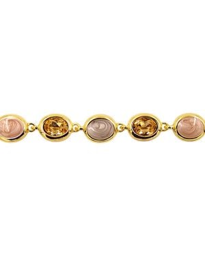 1610Istanbul Istanbulite Pastel Swarovski Bracelet - Metallic
