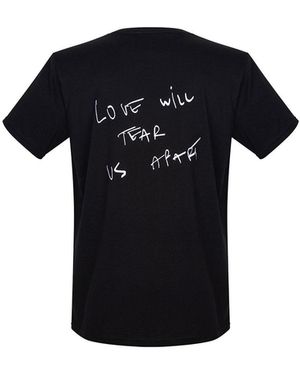 Come on Joy Division Love Will Tear Us Apart T-Shirt - Black