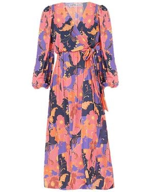 Chapter London Bella Midi Dress - Red