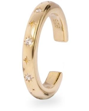 Zohreh Sapphire Celestial Ear Cuff 14K Vermeil - Metallic