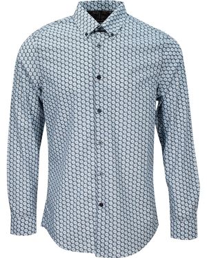 lords of harlech Morris Records Shirt - Blue