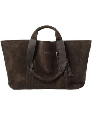 Get the Gallop Hay Bag Medium Suede - Black