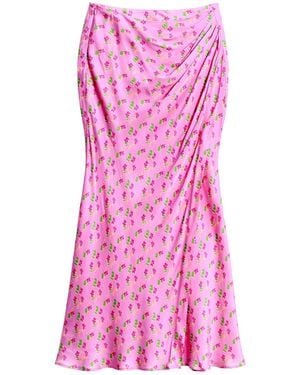 Lost Pattern Beach Blossom Skirt - Pink