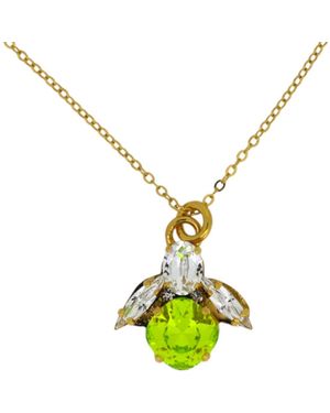Vickisarge The Bee Necklace - Black