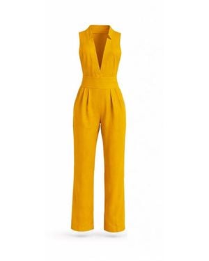 Lumina Eligma The Star Overall Jumpsuit - Yellow