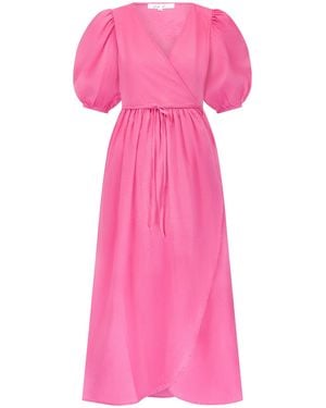 Lula-Ru Belle Cotton Dress - Pink