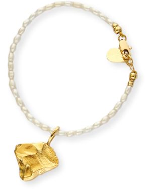 Gem Island Feda Pearl Bracelet - Metallic