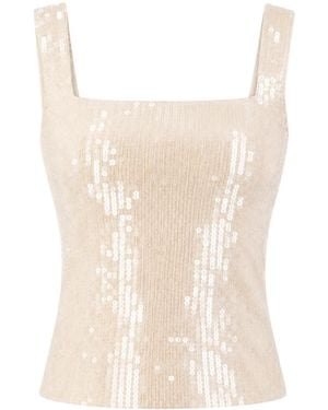 Sun Culture Salty Corset Top - White