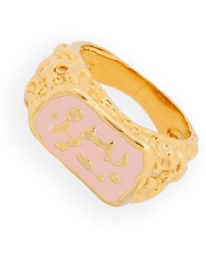 Lavani Jewels Magma Ring - White