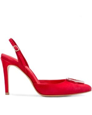 Ginissima Alice Shoes With Crystal - Red