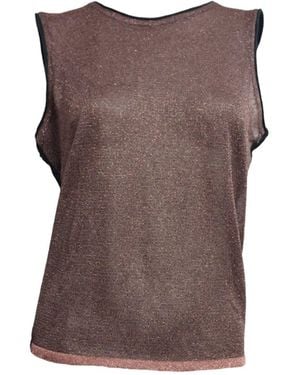 Maria Aristidou Amarantha Top - Brown