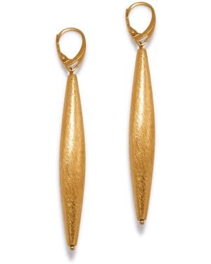 Jaredjamin Zeppelin Cora One Drop Earrings - Metallic