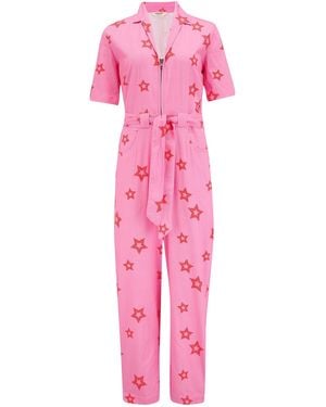 Sugarhill Meredith Boilersuit, Triple Star - Pink