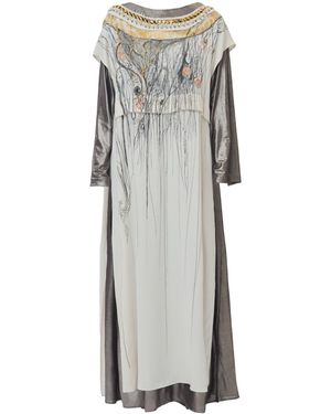 Saniya Khan Golden Sketch - Gray