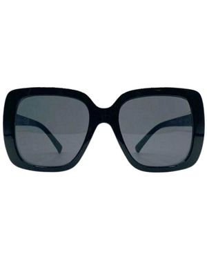 Hortons England Square Retro Sunglasses - Blue