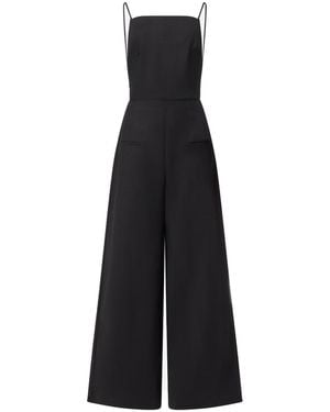 Audrey Vallens Cotton Jumpsuit - Black