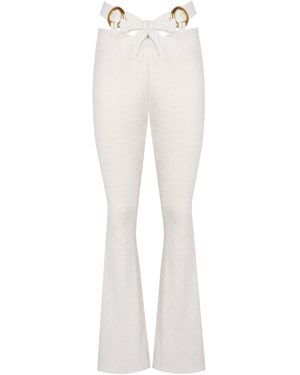 No'design Empress Flared Pants - White
