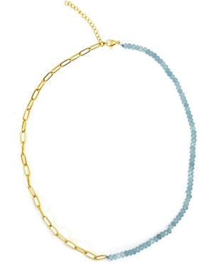 Salty Cali Paloma Necklace Salty Babes - Metallic