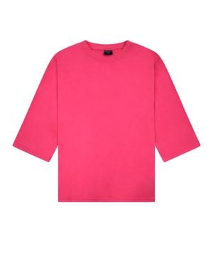 Rave on Trend Oversized Essential Tee - Pink