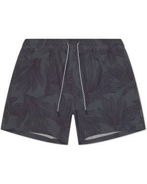 Playaluxe Tulum Volley Swim Trunk Dark - Grey