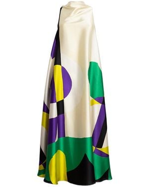 Bianca Popp Bell Dress Long - Green