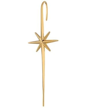 Scream Pretty Plated Star Ear Crawler - Metallic