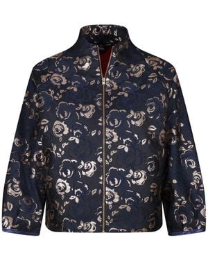 Lioness by Tf Regal Azure Blossom Jacket - Blue