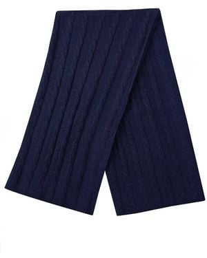 Mohair&Angora Mohair Scarf Myra - Blue