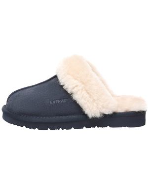 EverAu Australia Raven Slippers - Blue