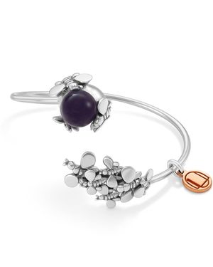 Unaloe Amethyst Bracelet - Metallic
