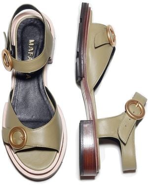 Mafalda Karina Flat Sandals - Blue
