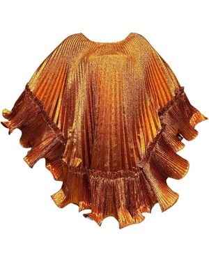 Julia Clancey Bianca Madam Mini Copper Dress - Brown