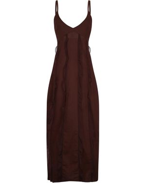 Neoblu Alas Dress Marron - Purple