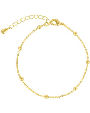 Mejoma Beaded Satellite Chain Bracelet - Metallic