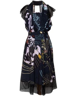 ARTISTA Bath Berry Dress - Black