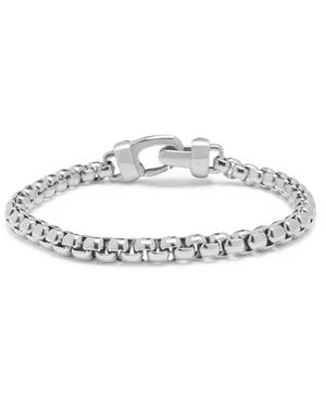 Nialaya Box Chain Bracelet - Metallic