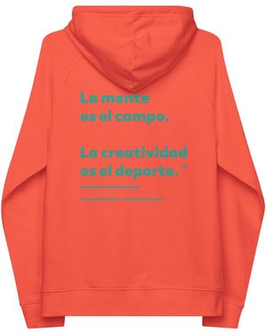 Anchor and Crew Burnt Creativity Is The Sport Creative Standard Organic Cotton Hoodie - Red