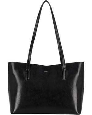 MARHEN.J Manhattan V-Cut Shoulder Bag - Black