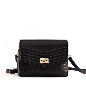 LANDA Caoba Quilted Bag - Black