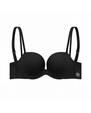Second Skin Solution Second Skin Ultimate Wire-Free Push Up Bra - Black