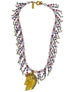 Vickisarge Cowboy Eras Necklace - Black